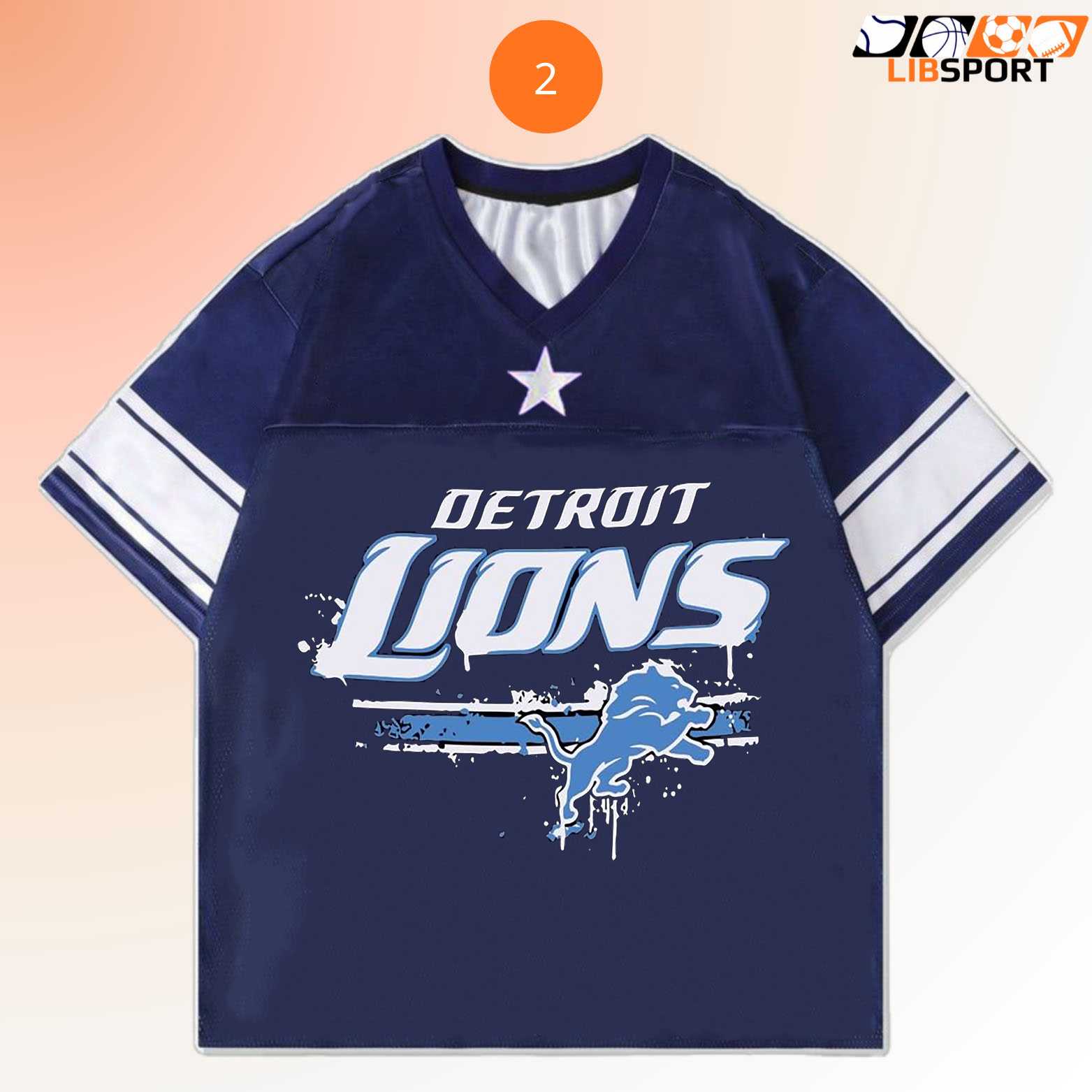 Detroit Lions Graphic Jersey, Nfl Fan Classic Football Shirt, Unisex Game Day Tee Detroit Lions Graphic Jersey, Nfl Fan Classic Football Shirt, Unisex Game Day Tee