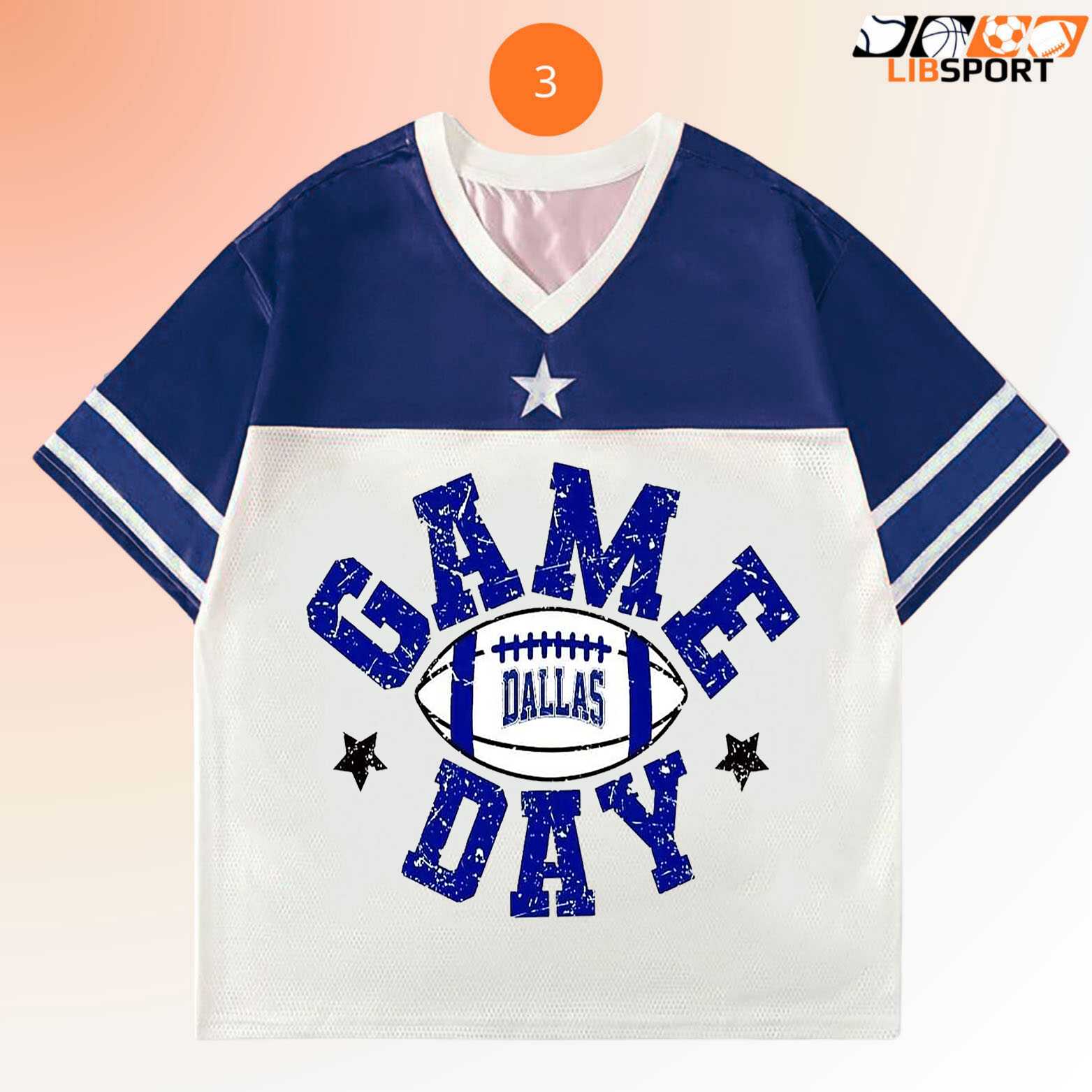 Dallas Cowboys Game Day Jersey, Fan Celebration Shirt, Unisex Tee Dallas Cowboys Game Day Jersey, Fan Celebration Shirt, Unisex Tee