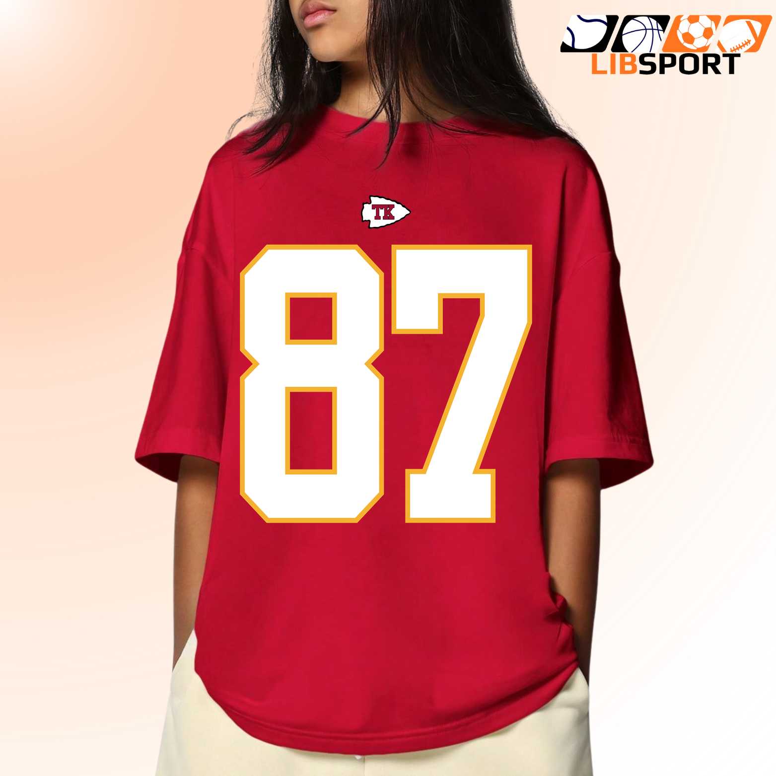 Travis Kelce 87 Shirt, Kansas City Chiefs T-Shirt, Nfl Streetwear Tee