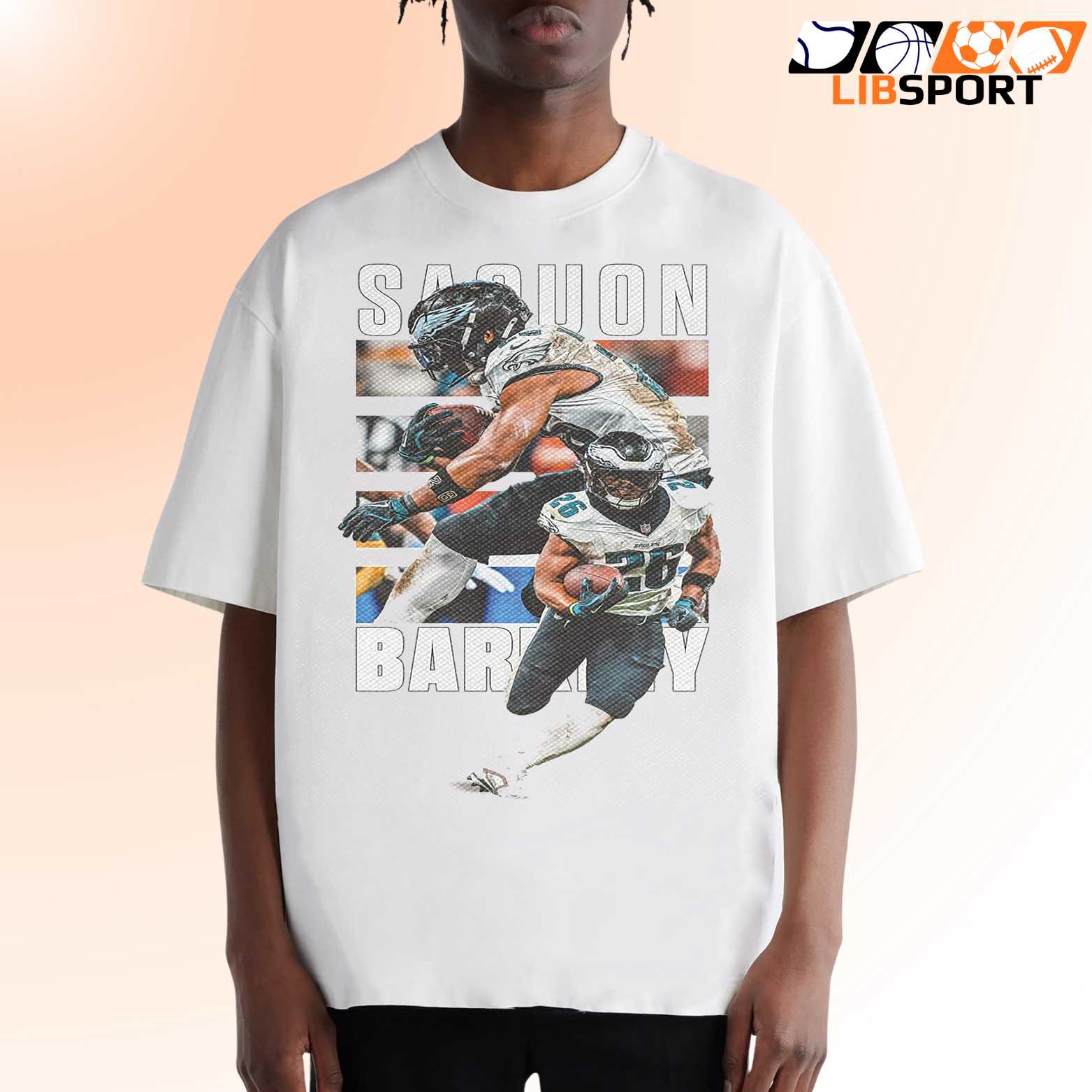 Saquon Barkley Shirt, Philadelphia Eagles Nfl Football Tee Saquon Barkley Shirt, Philadelphia Eagles Nfl Football Tee